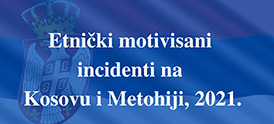 Etnički motivisani incidenti na Kosovu i Metohiji, 2021.