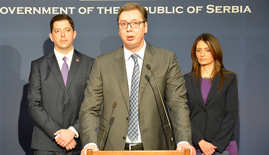 Vučić, Đurić, Kuburović