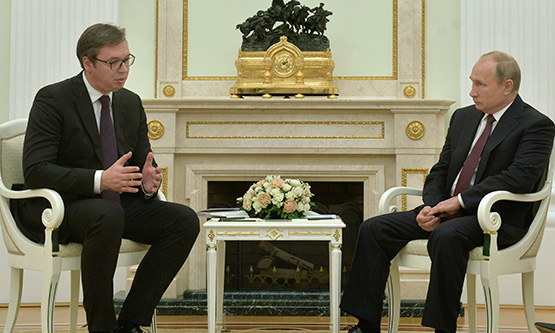 Aleksandar Vučić sa Vladimirom Putinom