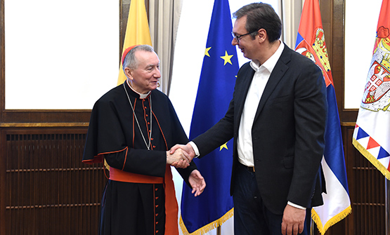 Vučić sa Parolinom