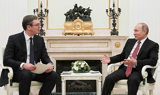 Predsednici Vučić i Putin